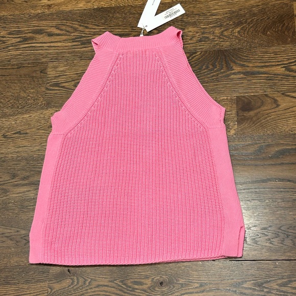 525 America Pink Sleeveless Sweater - Picture 4 of 6